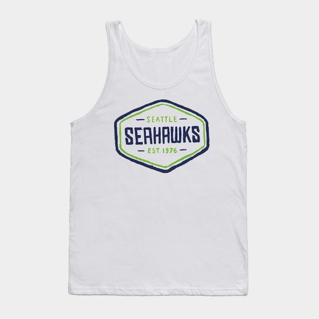 Seattle Seahaaaawks 15 Tank Top by Very Simple Graph